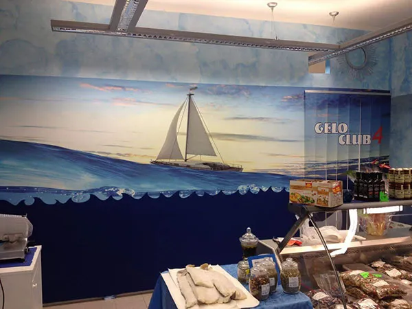 Pellicole decorative per pareti: realizzazione 5