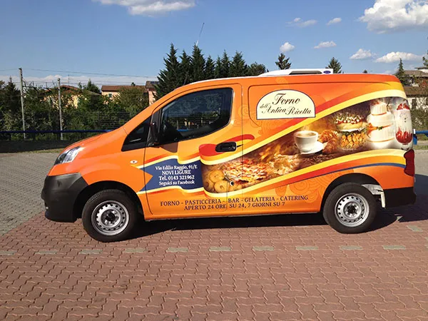 Wrapping veicoli commerciali: realizzazione 3