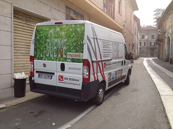Wrapping veicoli commerciali: realizzazione 4